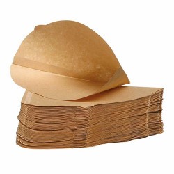 Filtropa Pack of 80 - Unbleached Coffee Filter Papers - Size Four