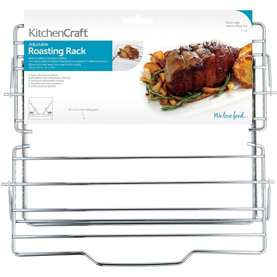 Shop quality Kitchen Craft Chrome Plated Adjustable Roasting Rack in Kenya from vituzote.com Shop in-store or online and get countrywide delivery!