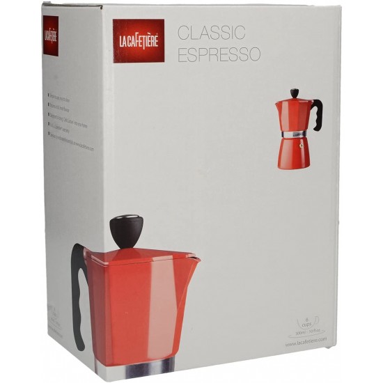 Shop quality La Cafetiere Classic Espresso Coffee Maker Percolator, 6-Cup - Red, 300ml in Kenya from vituzote.com Shop in-store or online and get countrywide delivery!