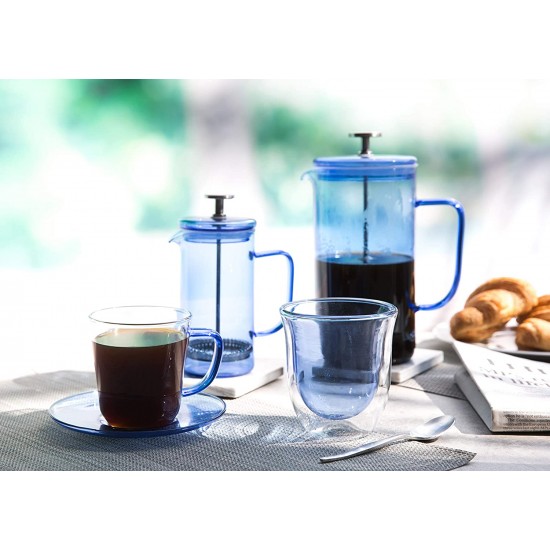 Shop quality La Cafetière Core Double Wall Coffee Glasses, Borosilicate, 2-Piece, Blue in Kenya from vituzote.com Shop in-store or online and get countrywide delivery!