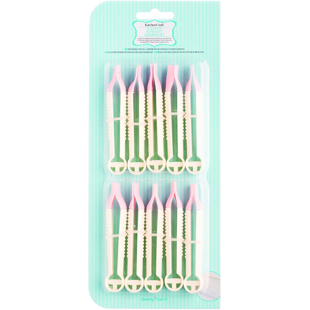 Bakeware Sweetly Does It Dimple Edged Fondant Crimper Set