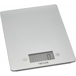 Taylor Pro Digital Food Scales with Ultra Thin Design in Gift Box, Glass/Plastic, Silver, 5 kg
