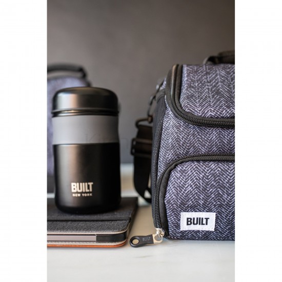 Built Double Wall Vacuum Insulated Flask for Hot and Cold Foods, 490 ml, Black, BLTJAR490BLK Shop quality Built Double Wall Vacuum Insulated Flask for Hot and Cold Foods, 490 ml, Black in Kenya from vituzote.com Shop in-store or online and get countrywide delivery!