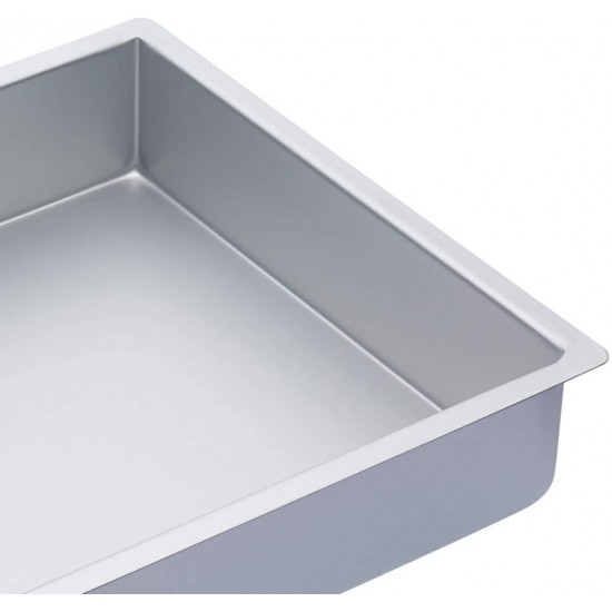 Shop quality Master class Silver Anodized Deep Square Cake Tin, 30 cm (12") in Kenya from vituzote.com Shop in-store or online and get countrywide delivery!