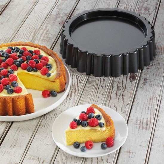 Shop quality Chicago Metallic Professional Non-Stick Mary Ann Cake Pan / Sponge Flan Tin, 27 cm (10.5") in Kenya from vituzote.com Shop in-store or online and get countrywide delivery!