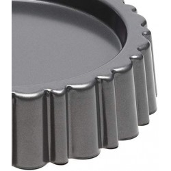 Chicago Metallic Professional Non-Stick Mary Ann Cake Pan / Sponge Flan Tin, 27 cm (10.5")