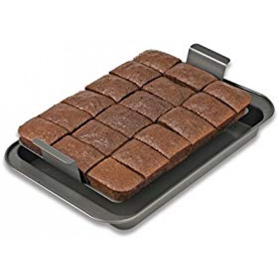 Shop quality Chicago Metallics Brownie Tin with Dividers and Loose Base, 23 x 33 cm (9" x 13") in Kenya from vituzote.com Shop in-store or online and get countrywide delivery!