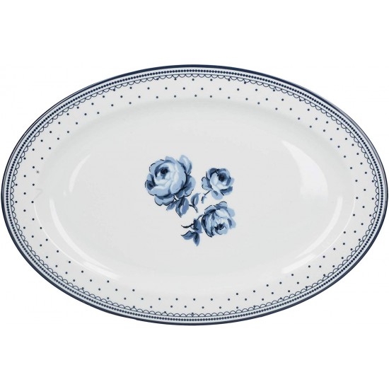 Shop quality Katie Alice Vintage Indigo Serving Platter with Floral Design, 36 x 24 cm in Kenya from vituzote.com Shop in-store or online and get countrywide delivery!