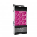 Mix-It Flexible Heart Shaped Ice Cube Tray - Makes 14 Ice Cubes