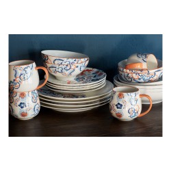 Victoria And Albert Rococo Silk Set Of 4 Dinner Plates - Fine China