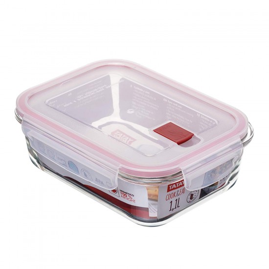Tatay Airtight Food Container Borosilicate Glass, (dishwasher, fridge, freezer and microwave safe) 370ml, 1161509 Shop quality Tatay Airtight Food Container Borosilicate Glass, (dishwasher, fridge, freezer and microwave safe) 370ml in Kenya from vituzote.com Shop in-store or online and get countrywide delivery!