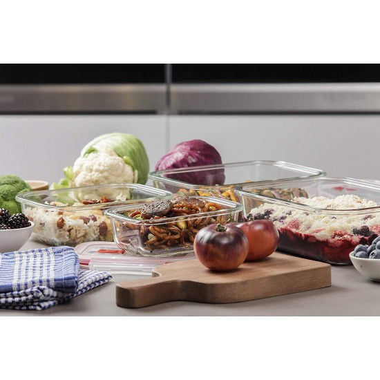 Tatay Airtight Food Container Borosilicate Glass, (dishwasher, fridge, freezer and microwave safe) 370ml, 1161509 Shop quality Tatay Airtight Food Container Borosilicate Glass, (dishwasher, fridge, freezer and microwave safe) 370ml in Kenya from vituzote.com Shop in-store or online and get countrywide delivery!