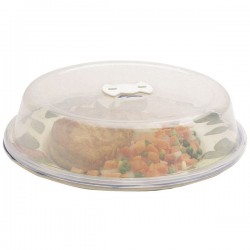 Kitchen Craft Microwave Plate Cover with Air Vent,  26cm / 10"