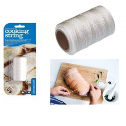 Kitchen Craft Rayon Cooking String, 60 meters - ( heat & odour resistant  -Wash & Re-use too)