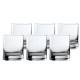 Stolzle New York Bar Double Solid Botton Old Fashioned Whiskey Glasses  (Set of 6 glasses)