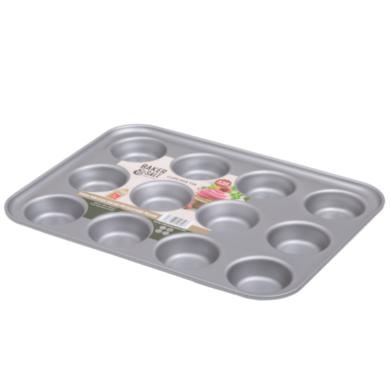 Shop quality Baker & Salt Non-Stick Muffin Tin, 12 cup - Cup diameter 6.5cm. in Kenya from vituzote.com Shop in-store or online and get countrywide delivery!