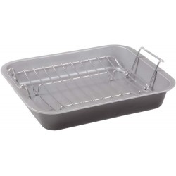 Baker & Salt Non Stick Roaster and Rack Oven Tray, 36cm