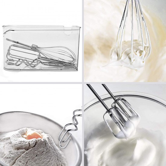 Shop quality Duronic Electric Hand Mixer Set 400 Watts - White ( Includes 2 X Metal Beaters , 2 X Metal Dough Hooks, 1 X Whisk + Storage Box & 1 YR Warranty) in Kenya from vituzote.com Shop in-store or online and get countrywide delivery!