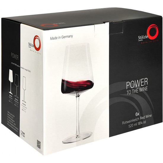 Shop quality Stolzle Power Pulled Stem 6 Red Wine Glasses, 517ml, Set of 6 (Made in Germany) in Kenya from vituzote.com Shop in-store or online and get countrywide delivery!