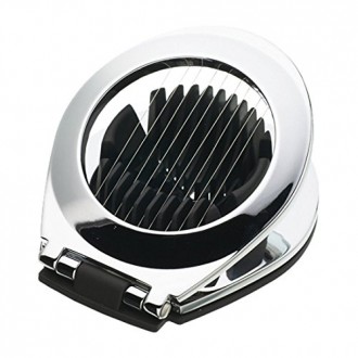 Master Class 2-In-1 Egg Slicer/Wedger, Stainless Steel, Silver