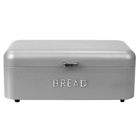 Bread Bin Box Kitchen Food Roll Top Storage Loaf Curved BPA Free Plastic 4 Color 