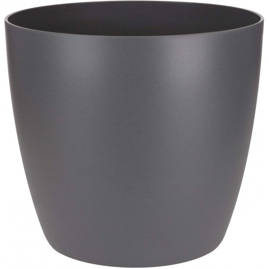 Shop quality Elho Brussels Round 18cm Indoor Flowerpot - Anthracite  - 18.2 x H 16.7 cm in Kenya from vituzote.com Shop in-store or online and get countrywide delivery!