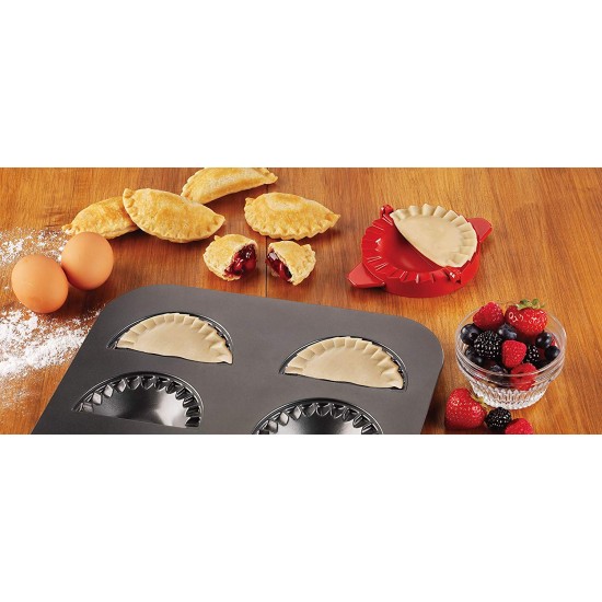 Shop quality Chicago Metallic Professional Non Stick Pasty Mould Pan / Turnover Maker with Pasty Press Tool, Carbon Steel, 40 x 28 x 2 cm, 2 Piece Set in Kenya from vituzote.com Shop in-store or online and get countrywide delivery!
