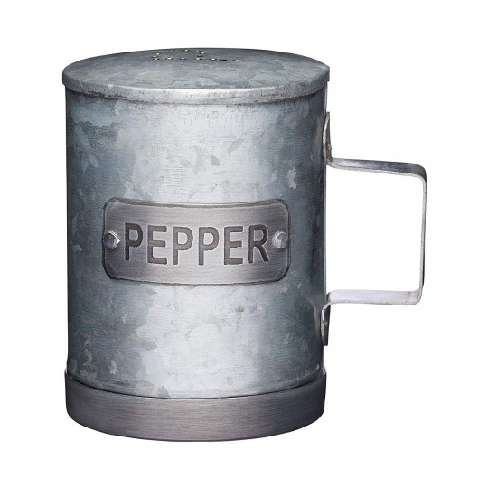 Shop quality Industrial Kitchen Galvanised Steel Vintage-Style Pepper Pot, 10 cm in Kenya from vituzote.com Shop in-store or online and get countrywide delivery!