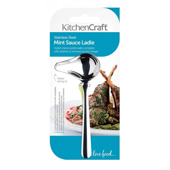 Shop quality Kitchen Craft Mini Stainless Steel Mint Sauce Ladle / Drizzling Spoon, 12 cm (4.5") in Kenya from vituzote.com Shop in-store or online and get countrywide delivery!