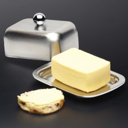 Kitchen Craft Stainless Steel Butter Spreader Knife, 15.5 cm (6")