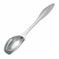 Kitchen Craft Large Flat-Edge Stainless Steel Condiment Spoon, 22 cm (8½") - Perfect for mayo, jams and more
