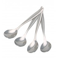 Kitchen Craft Stainless Steel Egg Spoons (Set of 4)
