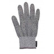 Master Class Cut Resistant Kitchen Safety Glove for Food Preparation, Grey, One Size Fits Most
