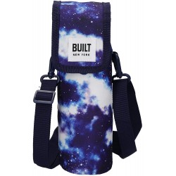 BUILT Insulated Bottle Bag with Shoulder Strap - 'Galaxy' Design