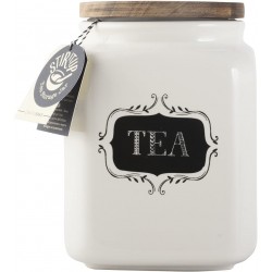 Creative Tops Stir It Up Ceramic Tea Jar, Off White