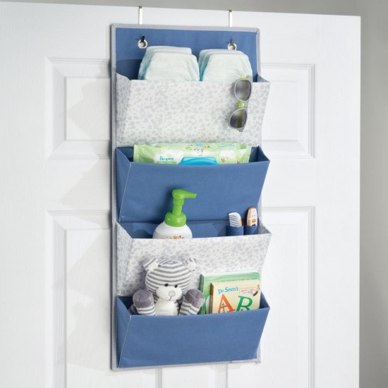 Shop quality InterDesign Over The Door Fabric Hanging Closet Shelf Organizer Hooks Included, 4 Pockets - Blue in Kenya from vituzote.com Shop in-store or online and get countrywide delivery!