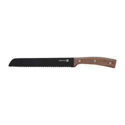 Sabatier 20cm Walnut Bread Knife - High Grade Steel + Walnut Handle