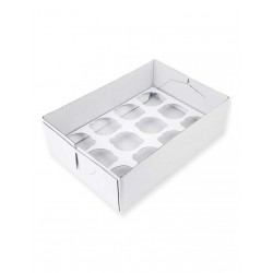PME Cupcake Box 12 Hole, Standard Height (3.4")