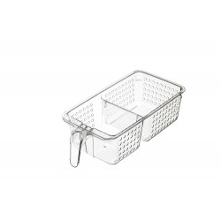Kitchen Craft BPA-Free Medium Plastic Fridge/Cupboard Organiser Storage Box