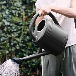 Elho green basics watering can  - living black, 10 Liters