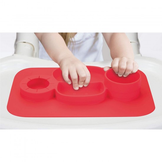 Shop quality InterDesign Monkey Non-Slip Silicone Suction Divided Placemat Plate for Kids/Baby/Toddlers – Cherry in Kenya from vituzote.com Shop in-store or get countrywide delivery!