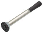 BarCraft Muddler for Cocktail Making, Stainless Steel, 21 cm