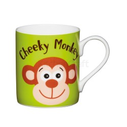 Kitchen Craft Cheeky Monkey Mini Mug, 250ml