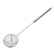 Kitchen Craft Stainless Steel Pea Scoop Ladle & Strainer - Excellent for peas and other small vegetables