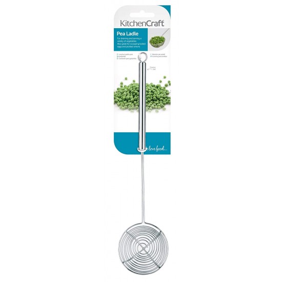 Shop quality Kitchen Craft Stainless Steel Pea Scoop Ladle & Strainer - Excellent for peas and other small vegetables in Kenya from vituzote.com Shop in-store or online and get countrywide delivery!