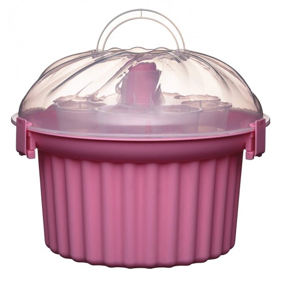 Shop quality Sweetly Does It Cupcake Carrier with Novelty Cake Shaped Caddy, 3 Tier, Plastic - Pink in Kenya from vituzote.com Shop in-store or online and get countrywide delivery!