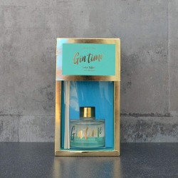 Candlelight Gin Time Reed Scented Diffuser, Gin and Tonic Scented Fragrance, Gift Boxed