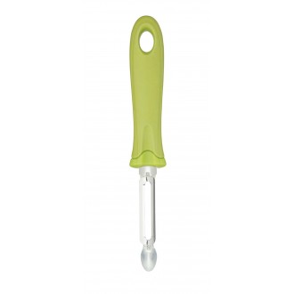 Kitchen Craft Soft-Grip Swivel Potato Peeler, 19 cm (7.5") - Green