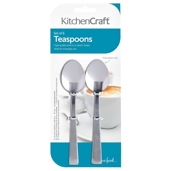 Shop quality Kitchen Craft Stainless Steel Teaspoons, 14 cm (Set of 6) in Kenya from vituzote.com Shop in-store or online and get countrywide delivery!