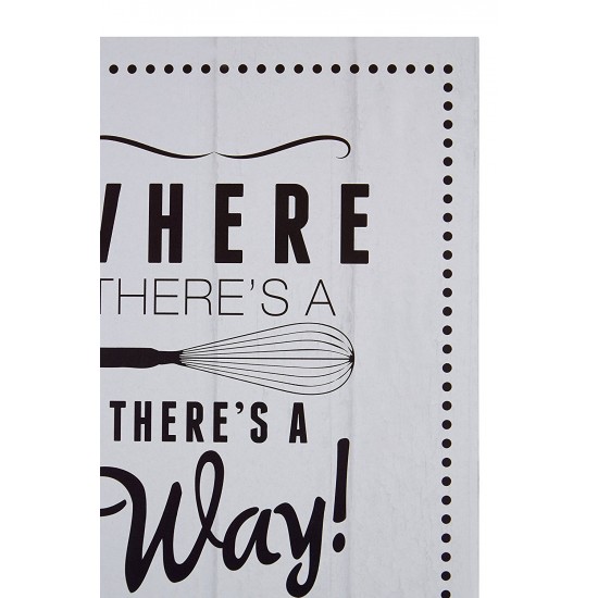 Shop quality Premier Housewares "Where There s a Whisk" Wall Plaque - Grey in Kenya from vituzote.com Shop in-store or online and get countrywide delivery!